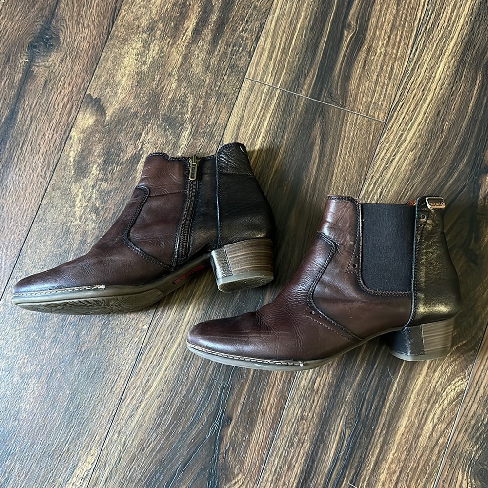 PIKOLINOS | Dark Brown Leather Boots